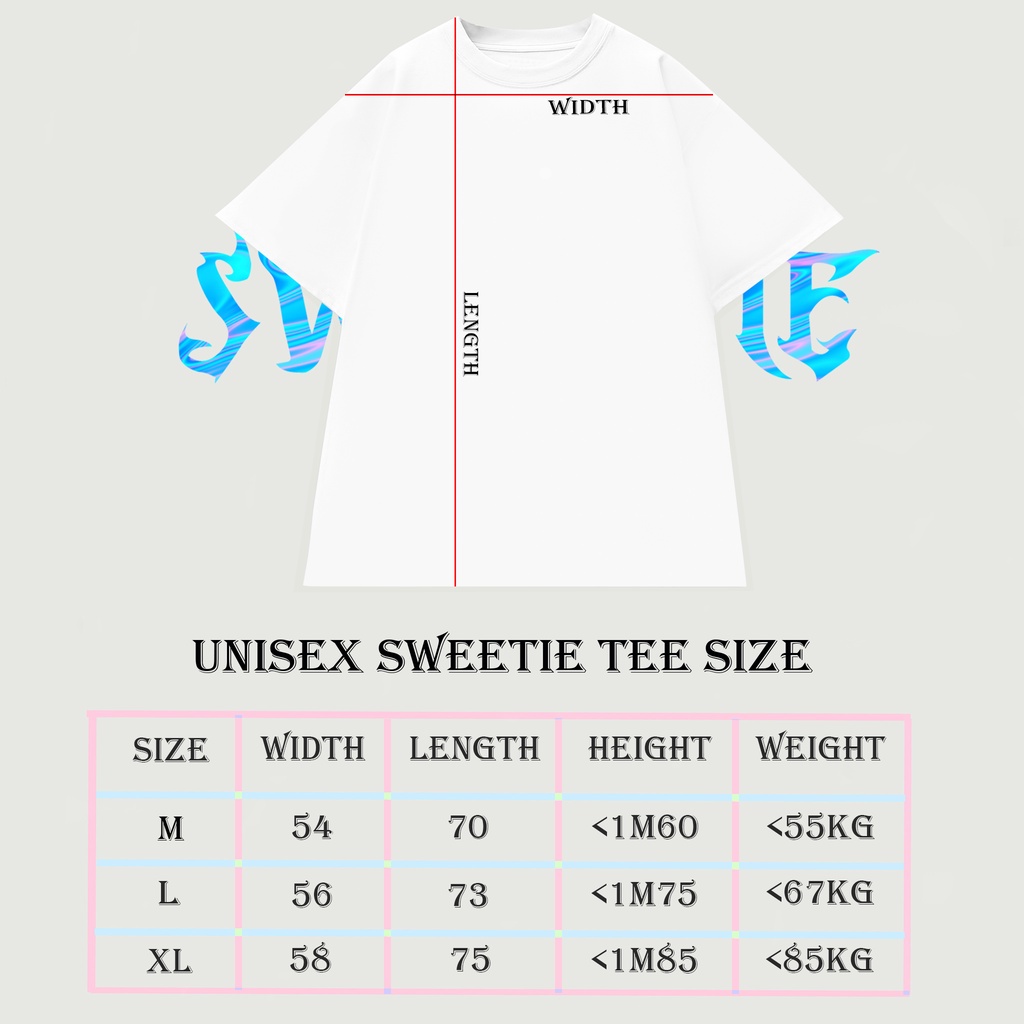Áo thun LocalBrand SWEETIE " LOGO TEE " 4 Color