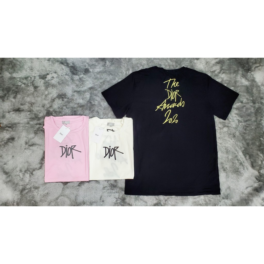 Áo Thun Cao Cấp Unisex Di.or Chữ Thêu