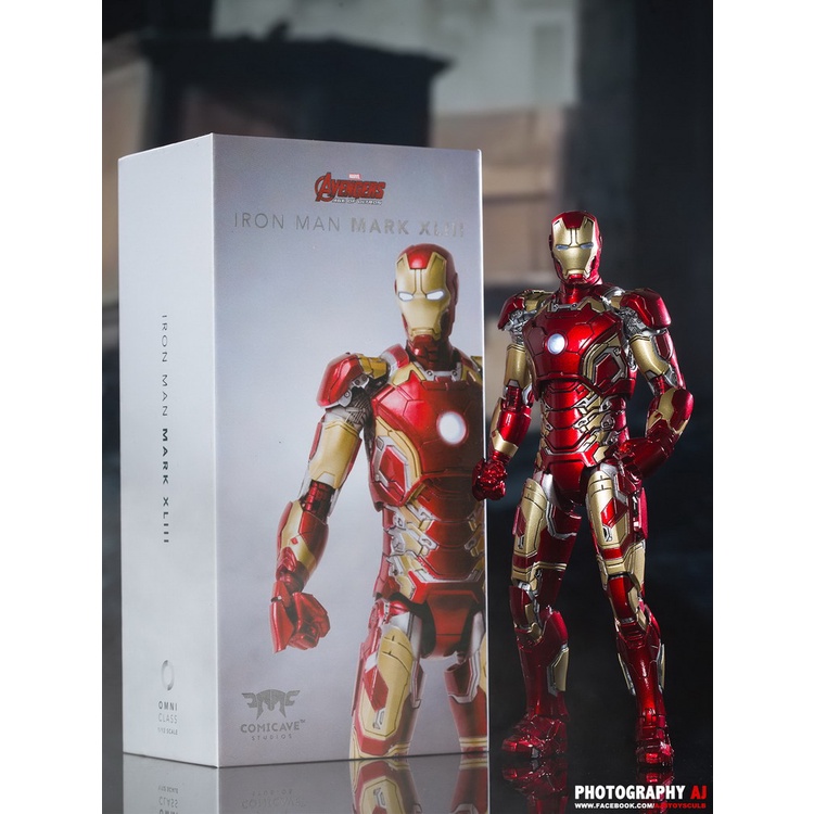 Mô hình Comicave x Marvel Iron Man Mark 43 MK43 Die-Cast 1/12