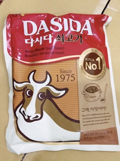 HẠT NÊM VỊ BÒ DASIDA 1KG