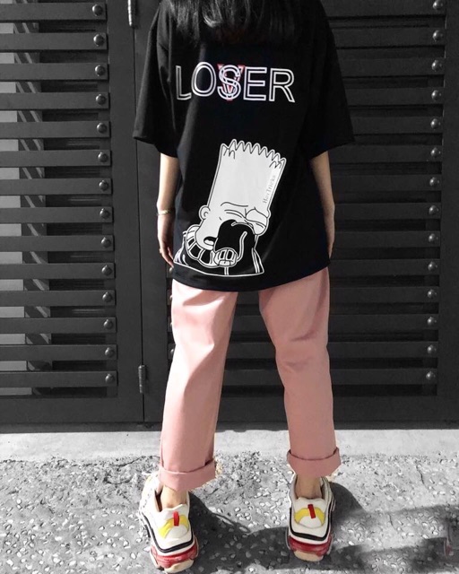 LOSER TEE TAY OVERSIZE MỚI