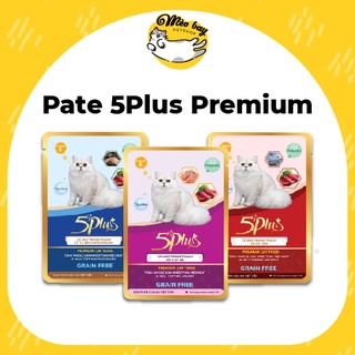 Pate cho mèo 5Plus Premium Grain free gói 70g