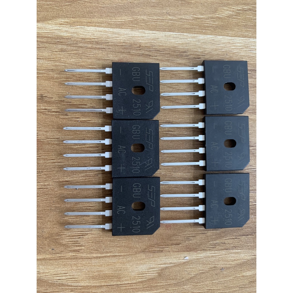 Cầu diode GBU2510 25A 1000V DIP-4 chính hãng SEB