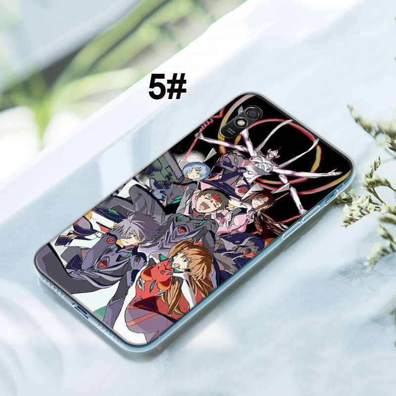 Ốp Điện Thoại Silicon Dẻo Trong Suốt Họa Tiết Neon Genesis Evangelion Cho Xiaomi Redmi Note 9 8 7 6 5 Pro Note9 Note8 Note7 Note6 Note5 Ns38