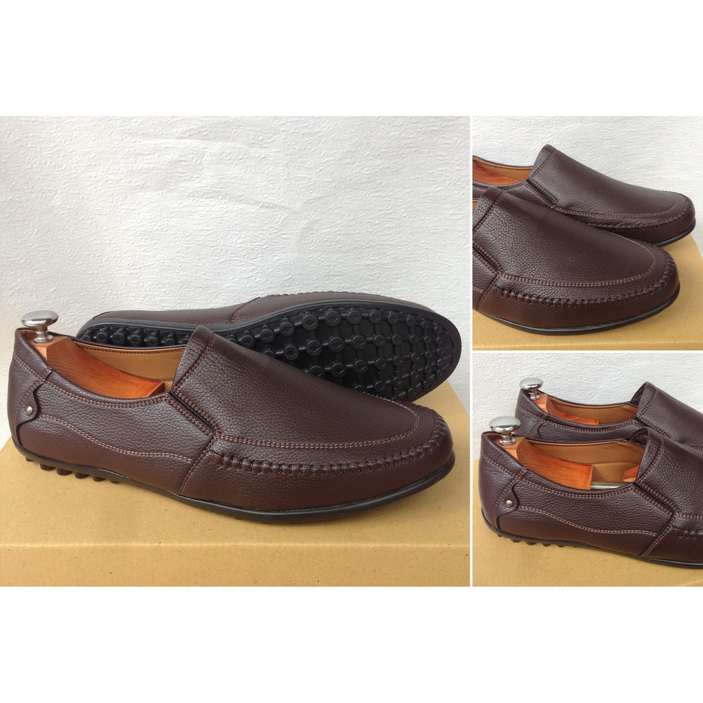 [CHỈ 5 NGÀY] [CÒN 95 ĐÔI] XƯỞNG BÁN BUÔN SỈ Giày mọi nam đế đinh nâu - | BigBuy360 - bigbuy360.vn