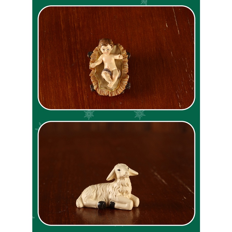 Mô Hình Tượng Chúa Jesus Dùng Trang Trí Hộp Quà Giáng Sinh