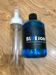 CHAI XỊT TẠO BỌT CHAI PHA BLUESOAP Loại To Đẹp