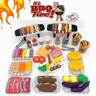 Bộ đồ chơi nướng Bbq cho cac bé thích trổ tài vào bếp
