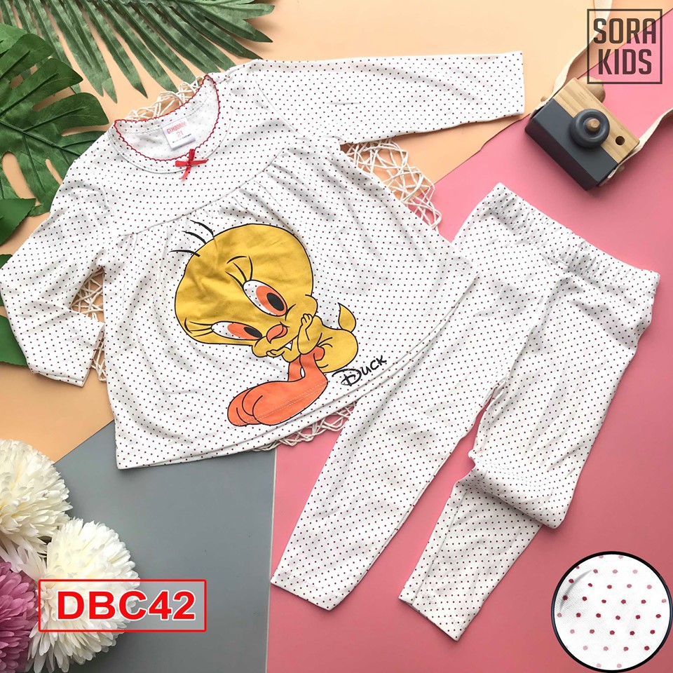 bộ tay dài bi in DBC 42