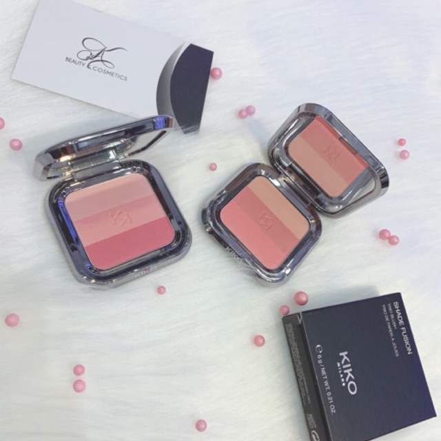 Phấn Má Hồng Kiko - Shade Fusion Trio Blush