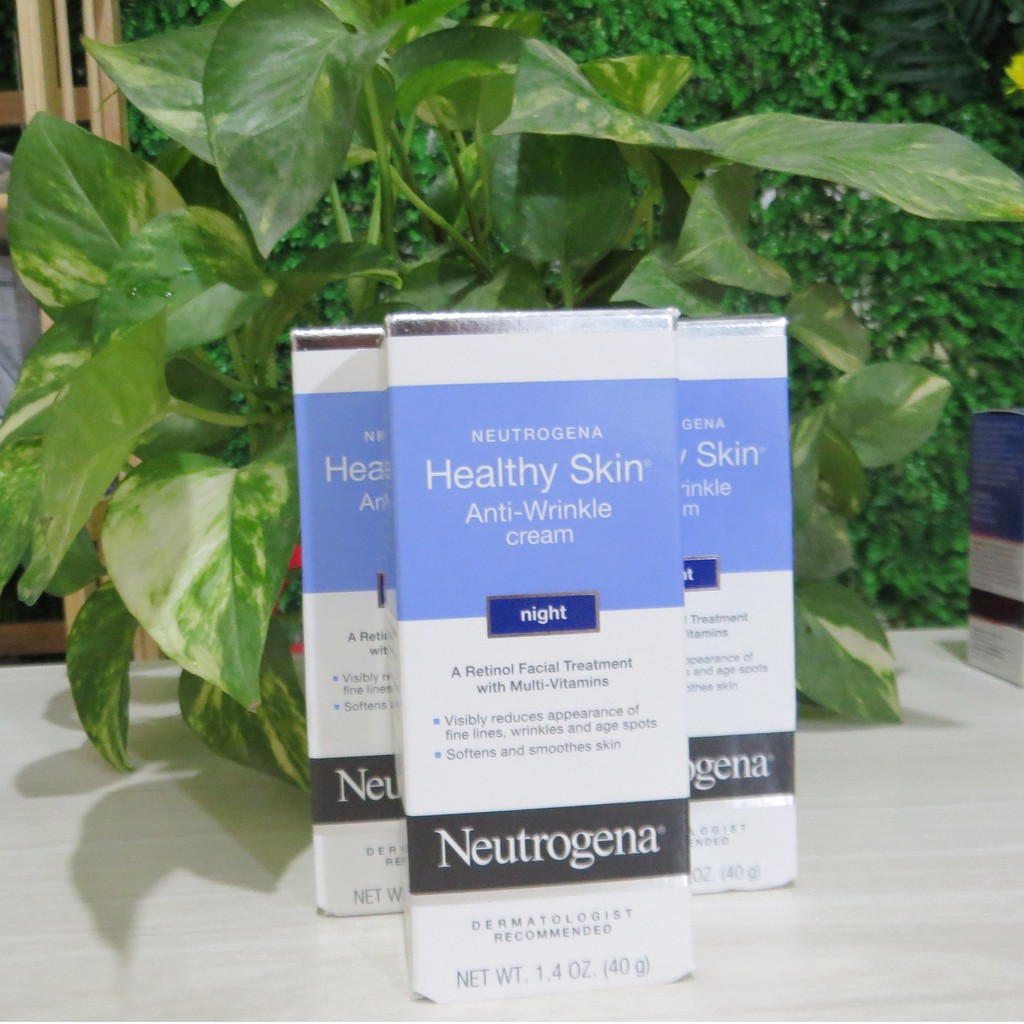 Kem dưỡng da Neutrogenna Healthy Skin Anti-Wrinkle Cream,night, SPF 15