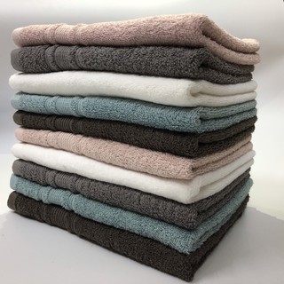 Khăn tắm cỡ trung 40x80cm xuất dư Hàn Quốc chất bông 100% cotton dầy đẹp 190gram