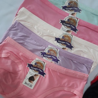 Combo 10 quần lót, quần chíp Nữ cotton trơn lưng cạp vừa chất mềm mịn co dãn 4 chiều mặc siêu êm.