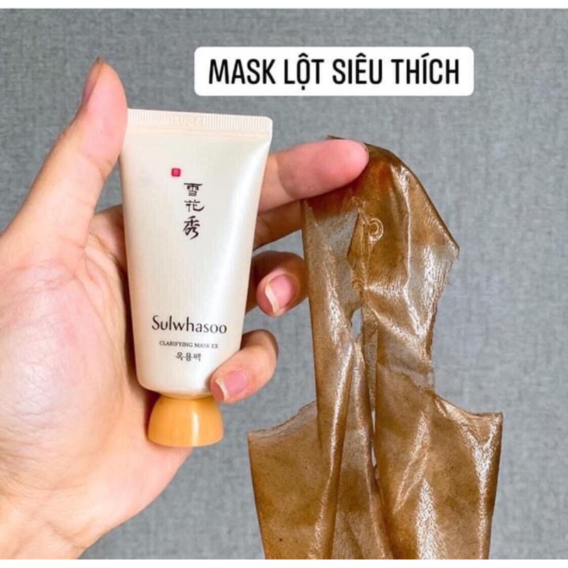 ✨Mặt nạ lột mụn SULWHASOO [sản phẩm cao cấp] + đánh bay mụn cám, mụn đầu đen, da trắng hồng✨✨