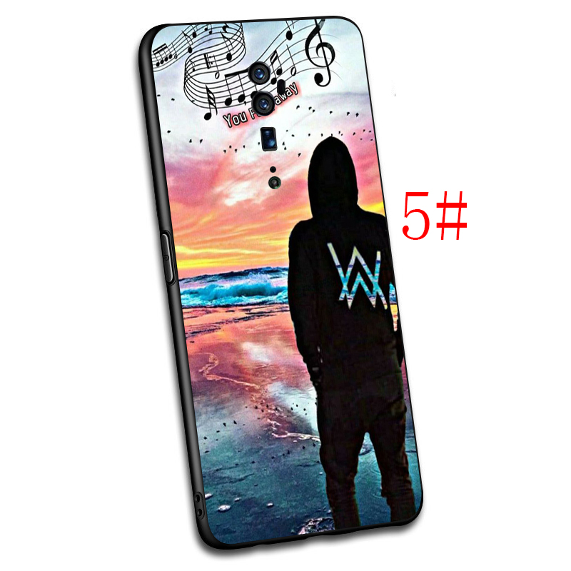 Ốp Điện Thoại Silicon Mềm Hình Dj Alan Walker Yd5 Cho Realme X7 Narzo 20 Pro C2 C3 C11 C12 C15 C17