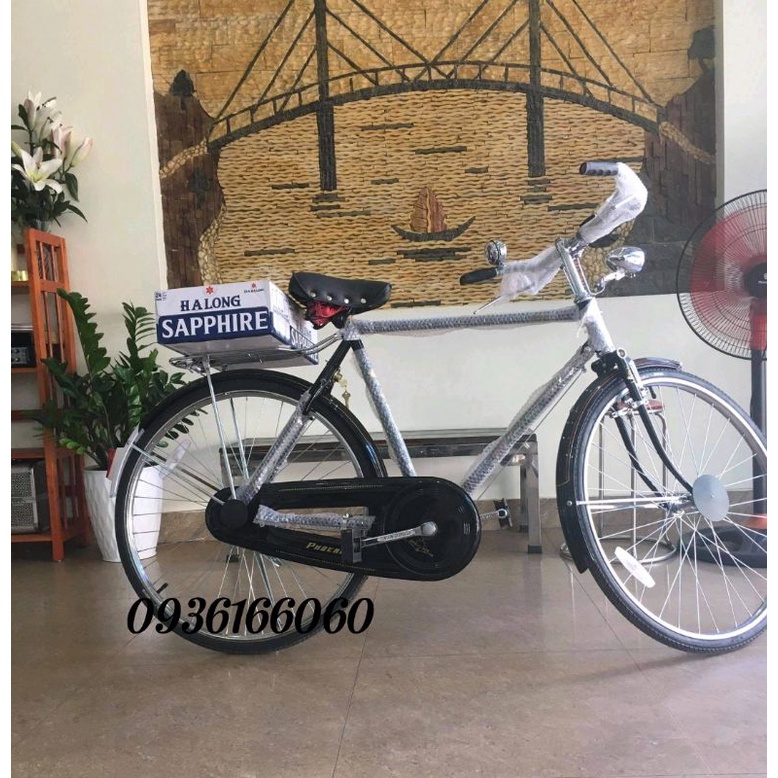 XE ĐẠP PHƯỢNG HOÀNG HUYỀN THOẠI NAM ĐEN PHANH ĐŨA
