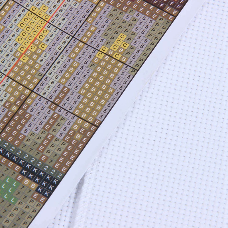 Bộ Tranh Thêu Chữ Thập 14ct Diy Hình Tách Cà Phê 28x42cm