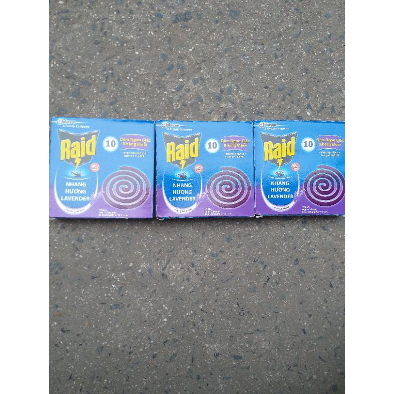 Hương đuổi muỗi Raid (hương lavender)