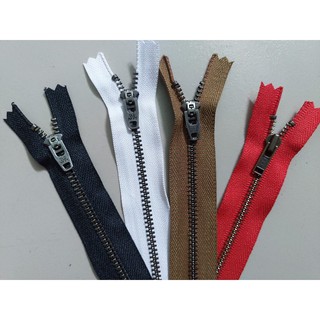 Mẫu 30~34 )))7.5cm đến 16cm -Dây kéo quần, váy, áo, dây kéo kim loại, loại tốt