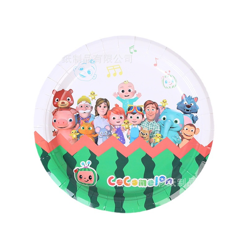 Bong Bóng Latex Chủ Đề Hoạt Hình Trang Trí Bánh Kem Sinh Nhật Cho Bé