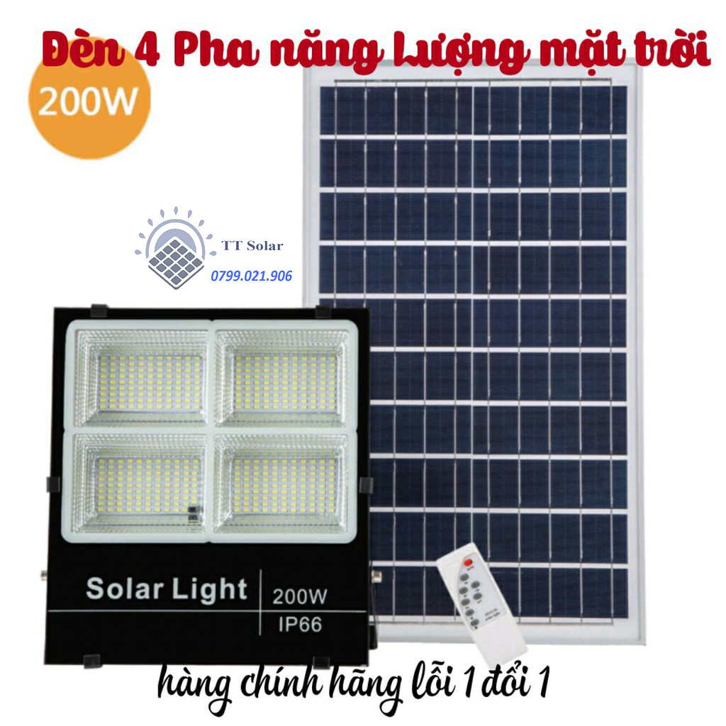 ĐÈN PHA LED NĂNG LƯỢNG MẶT TRỜI 3000w, Solar Light , IP67 chống nước