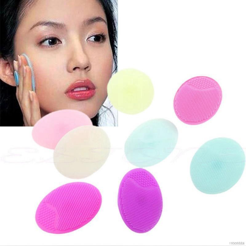 Bàn chải silicone rửa mặt giúp giảm mụn đầu đen | BigBuy360 - bigbuy360.vn