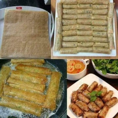 Bánh Ram Hà Tĩnh 100 Lá Hút Chân Không, Bánh Đa Nem Hà Tĩnh Loại 1 Chất Lượng Bánh Dẻo Dễ Quấn