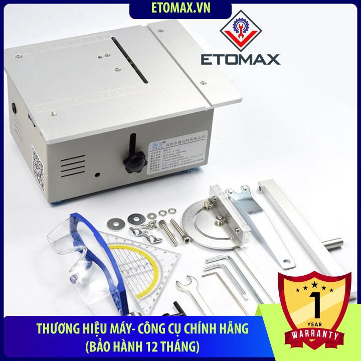 Máy cưa bàn mini đa năng 24V 2 trong 1, động cơ hai mô tơ 795 cực khỏe, cưa kết hợp khoan mài, khắc đánh bóng