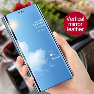 Ốp điện thoại nắp gập tráng gương chất lượng cao cho Samsung Galaxy A80