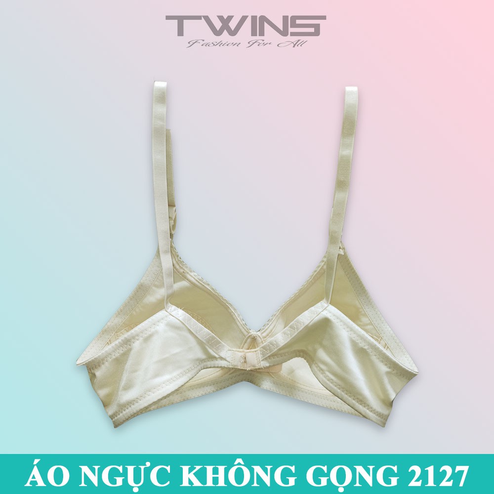 Áo ngực không gọng nữ SD2127 không mút chất vải mỏng trơn ôm nguyên ngực thoải mái size 36-38-40