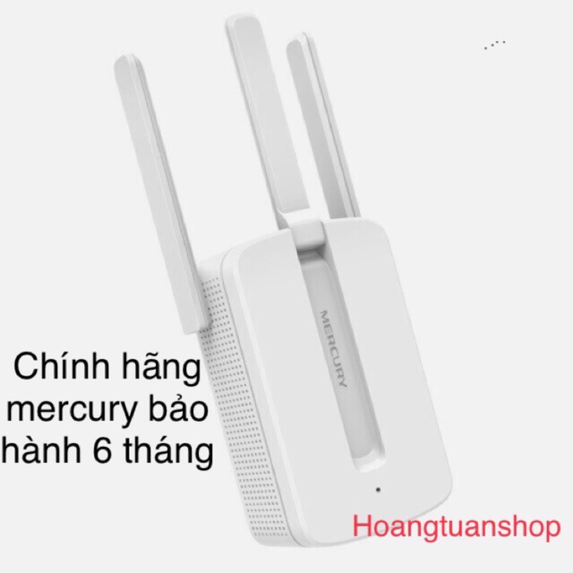 [Freeship toàn quốc từ 50k] Bộ Kích Sóng Wifi Mercury Repeater MW310RE (3 Râu)