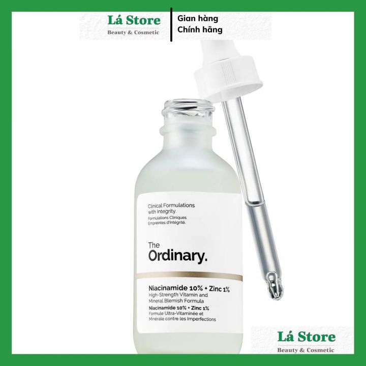 Tinh Chất The Ordinary Niacinamide 10%+Zinc 1% - Tinh Chất Giảm Mụn Sáng Da