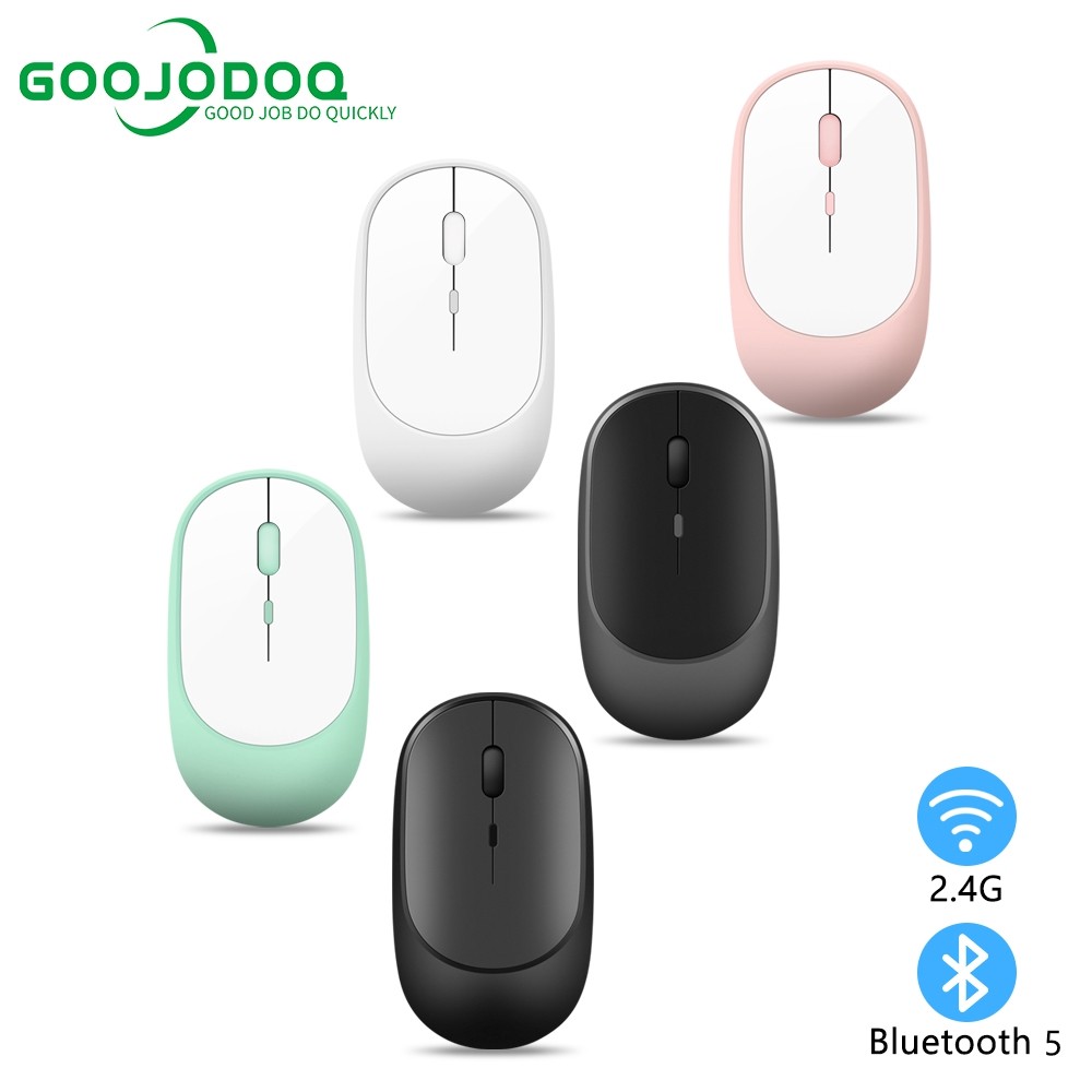 Chuột Không Dây bluetooth 2.4g goojodoq