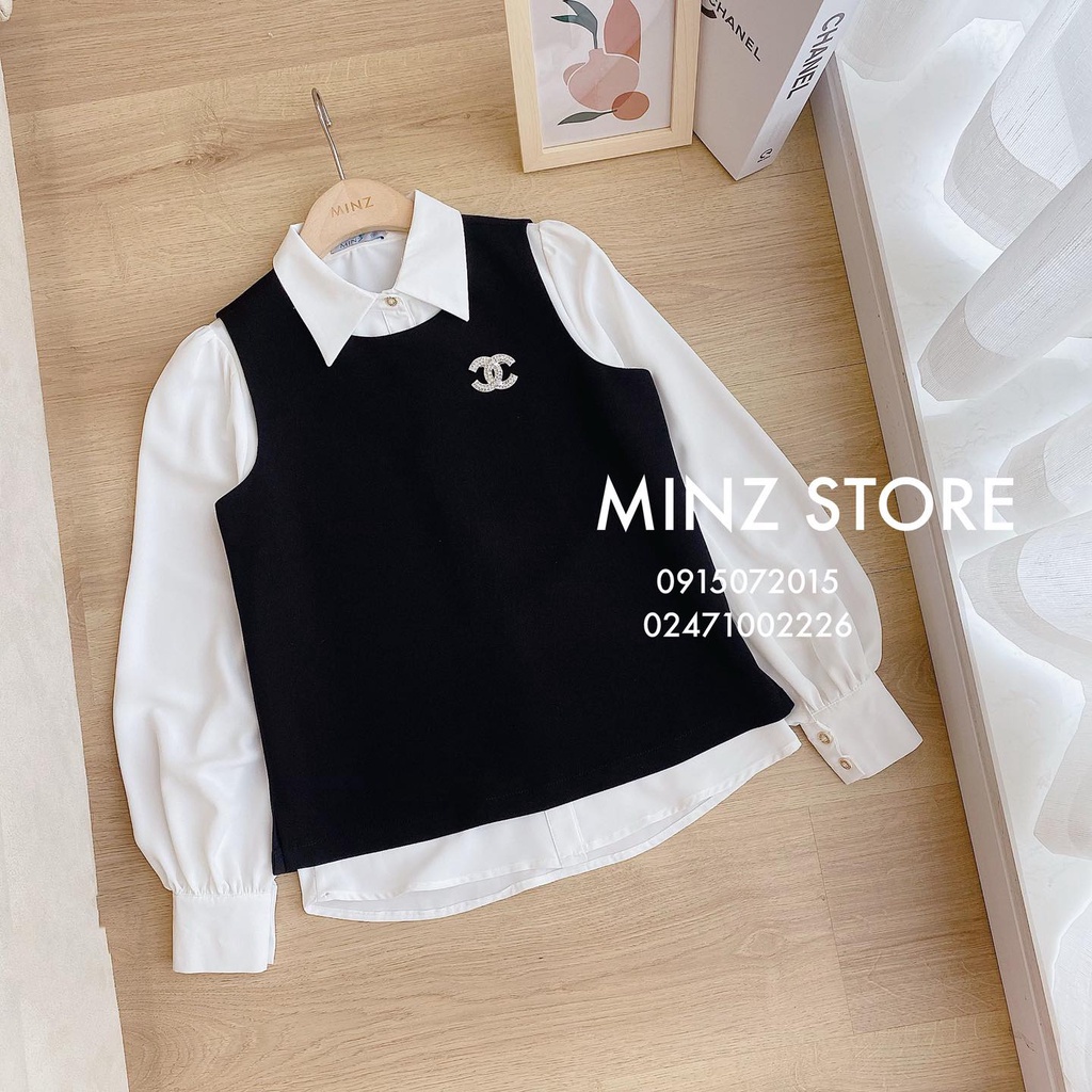 Gile cổ tròn xẻ bên
