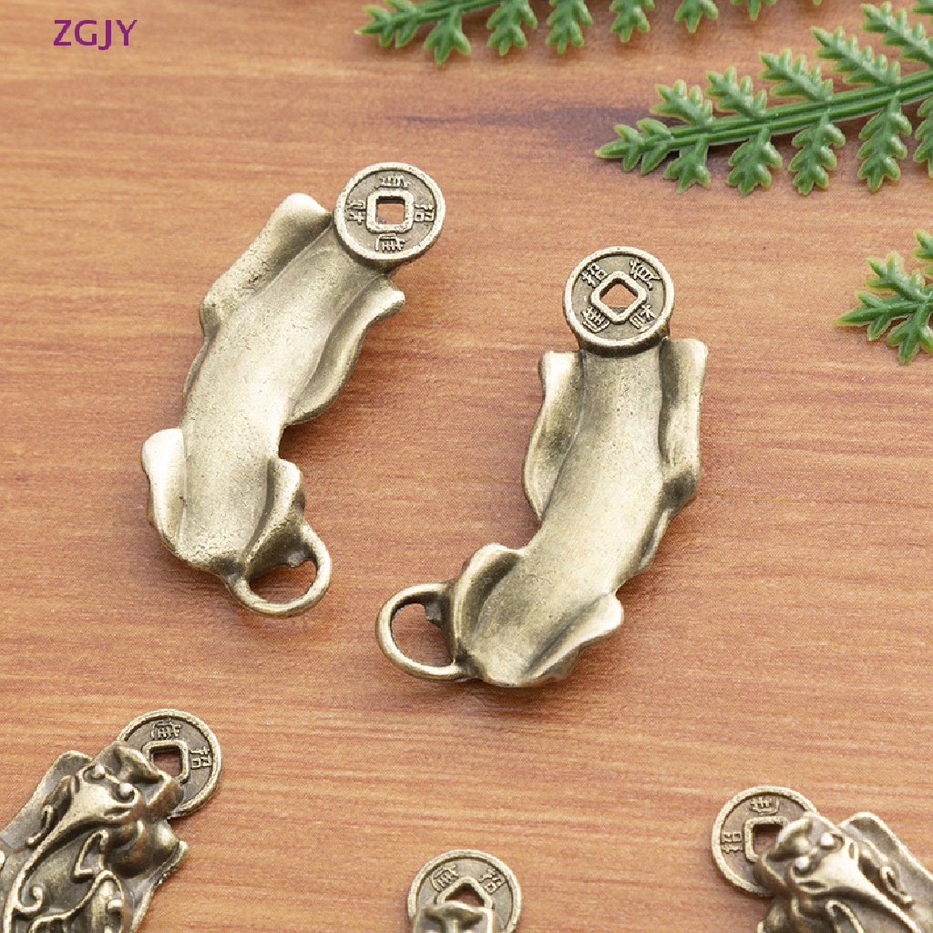 Móc Khóa May Mắn Bằng Đồng Thau Kiểu Dáng Sang Trọng Mới