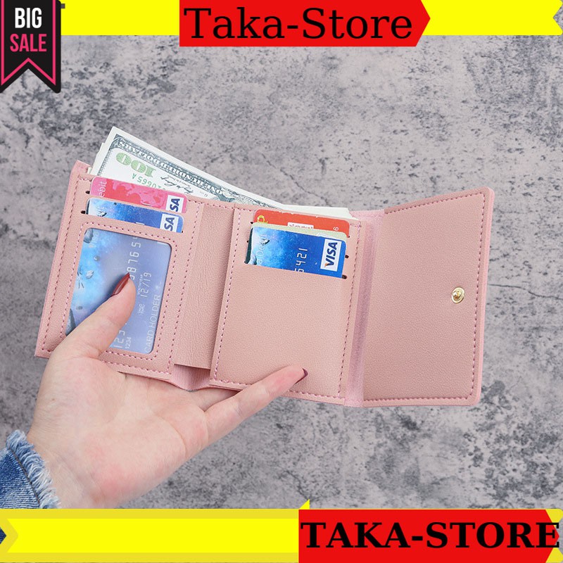 Ví nữ mini cầm tay  ngắn  cao cấp giá rẻ  hình con heo hottrend VD993 | BigBuy360 - bigbuy360.vn