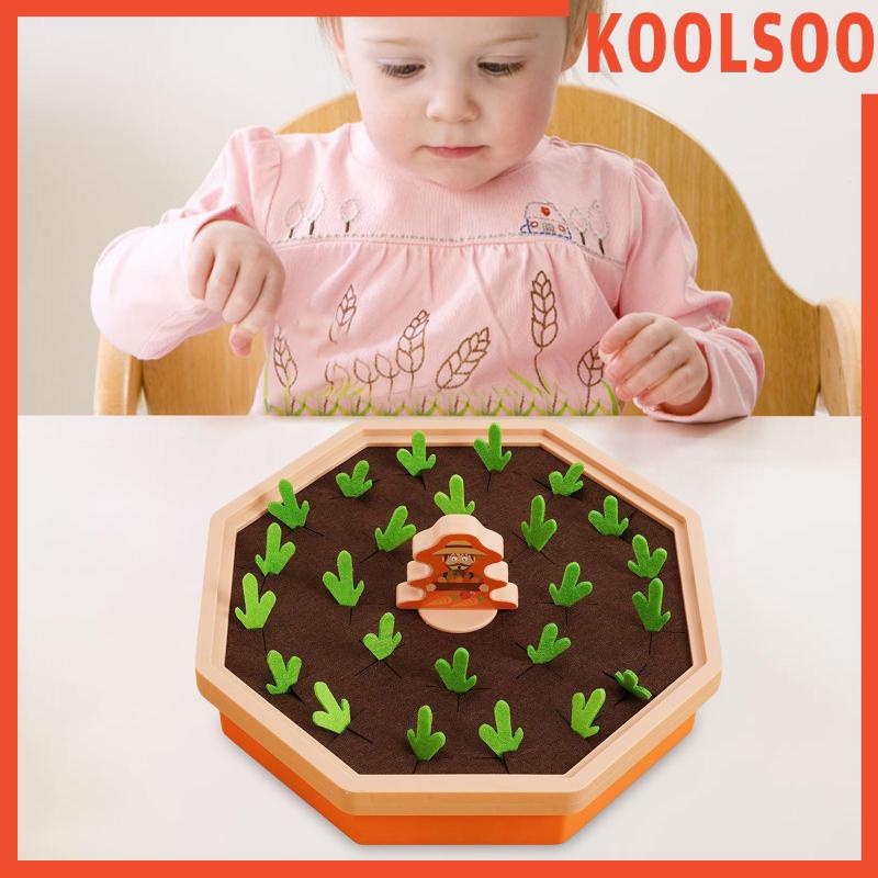 Đồ Chơi Cà Rốt Kéo Dây Theo Phương Pháp Montessori Cho Bé