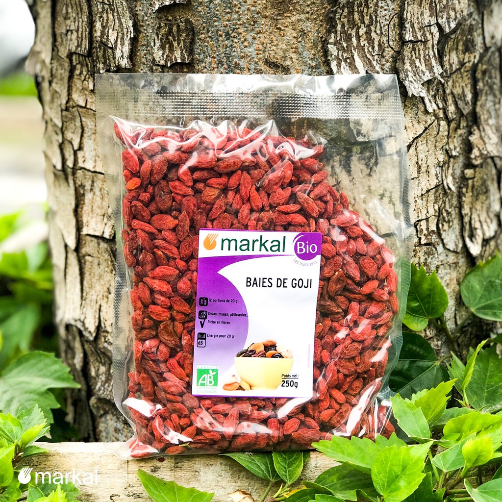 (Organic) Kỷ tử hữu cơ Markal 250g - Organic Goji Berries