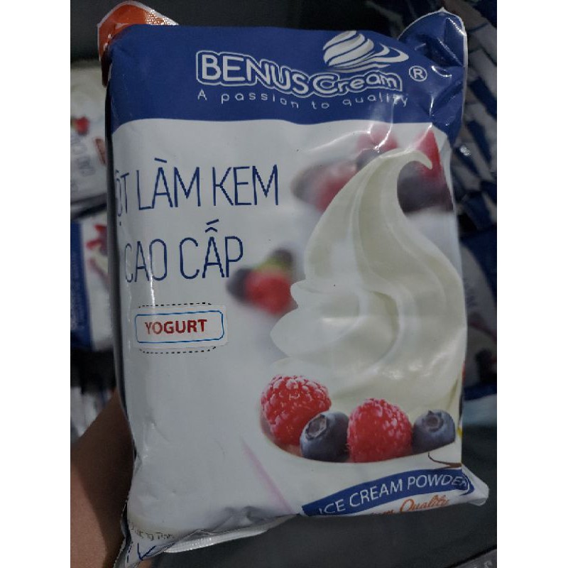 Bột làm kem Benuscream Cao Cấp giá từ 105.000đ đến 155000đ