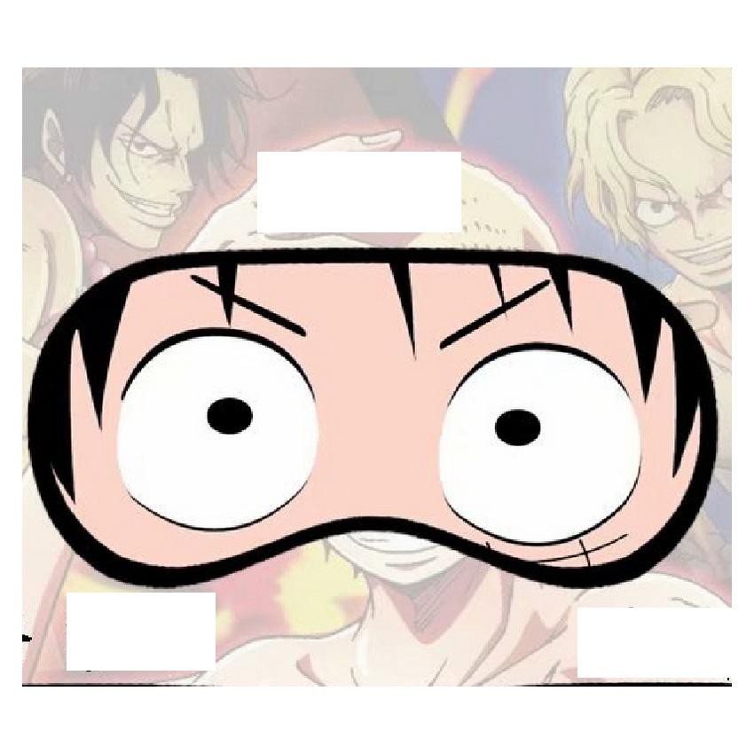 Bịt mắt ngủ One Piece Gaara miếng che mắt ngủ in hình anime chibi