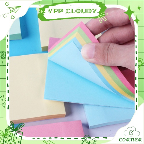 Giấy Note Ghi Chú - Sticky Note 5 màu Cỡ 3x3