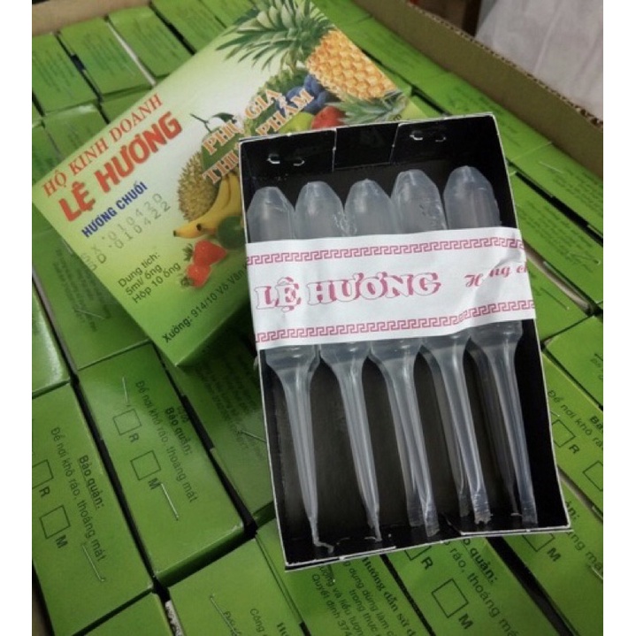 Tinh dầu chuối Lệ Hương (hộp 10 ống 5ml)