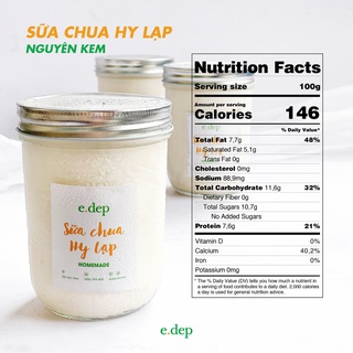 Sữa chua Hy Lạp homemade 500g