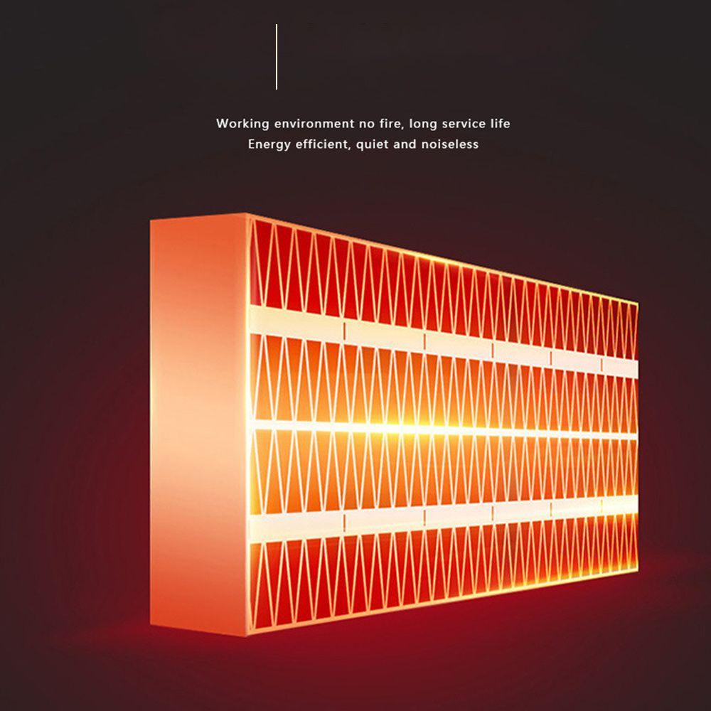 PISTA Lò Sưởi Gắn Tường 400W Tiện Dụng