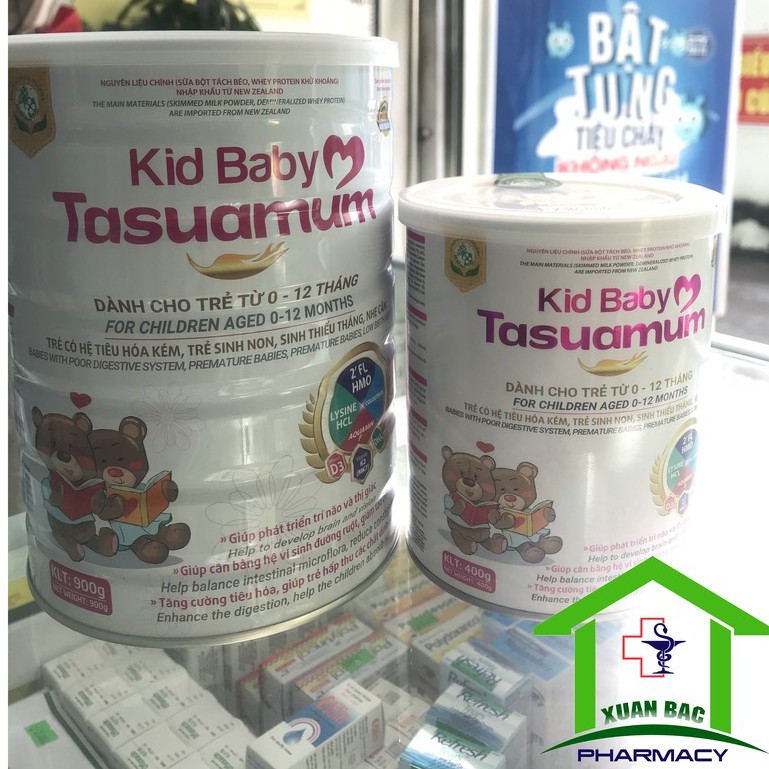 ✅ [CHÍNH HÃNG] Sữa bột Kid Baby Tasuamum 900G/ 400G Sữa dinh dưỡng tăng cân cho trẻ dưới 1 tuổi, sữa béo cho bé biếng ăn