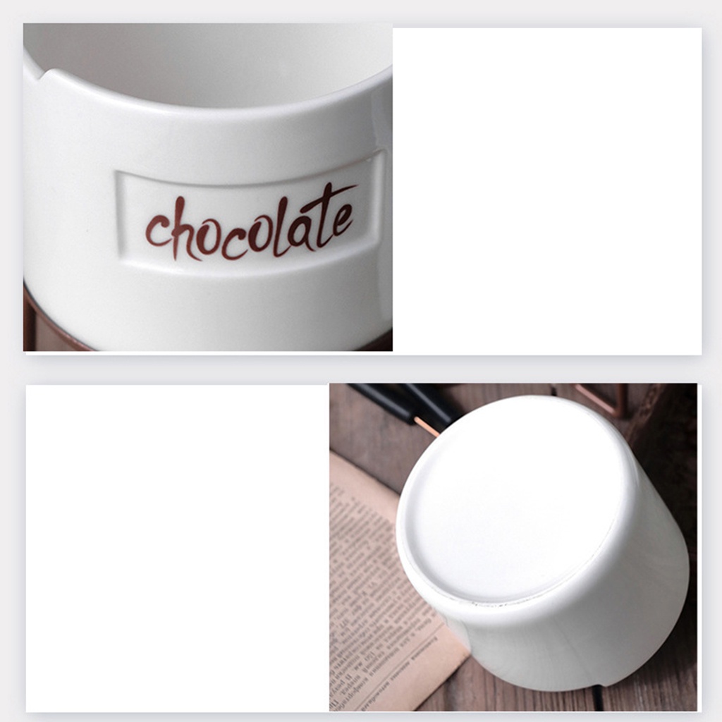 Bộ 6 Dụng Cụ Nấu Tan Chảy Và Nĩa Dùng Trang Trí Tiệc Tại Nhà