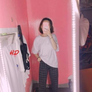 Quần bagy kẻ_HD05