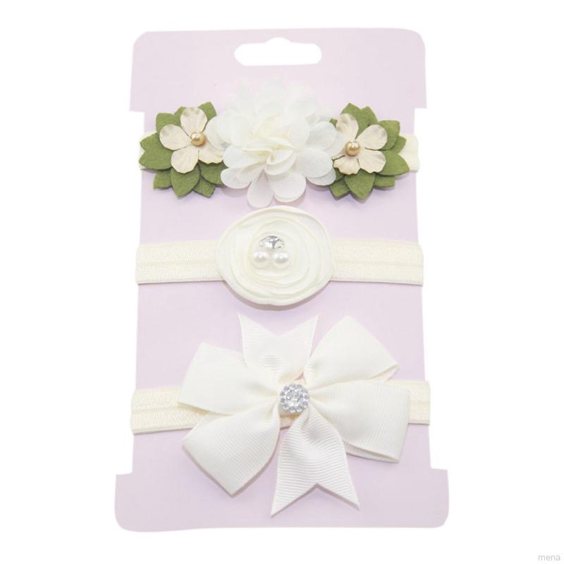 Bộ 3 băng đô nơ xinh xắn dành cho bé gái