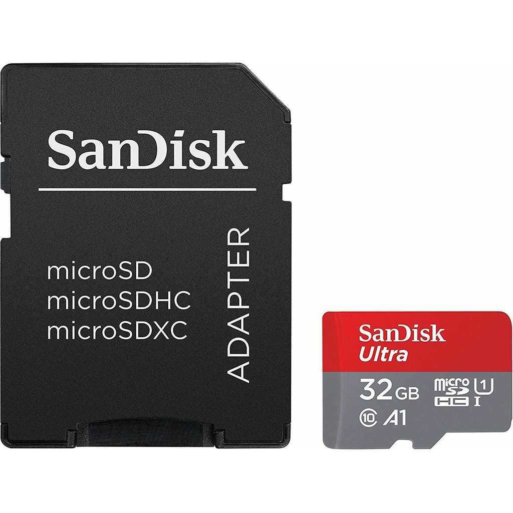 Thẻ nhớ MicroSDHC sandisk 64GB 32GB  Ultra Class 10 98mb