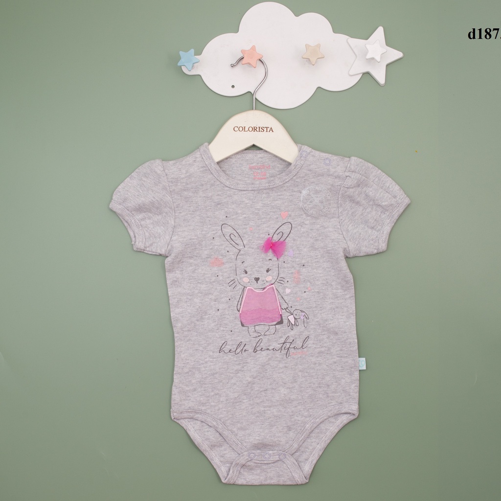 Body chip COLORISTA 100% chất cotton mềm mại, thoáng mát, thấm hút mồ hôi tốt cho bé yêu